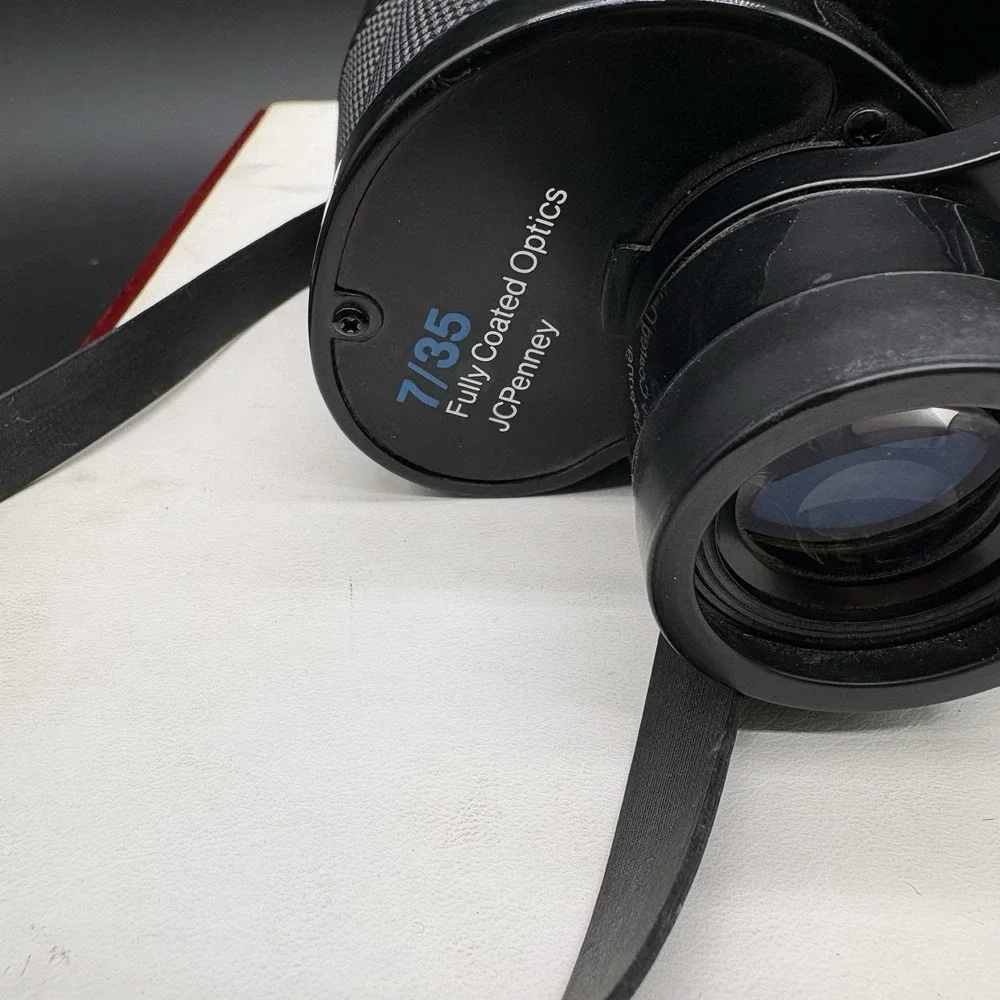 RTC JCPenney 7x35 Binoculars‎ Fully Coated Optics Japan w/ Case Strap Tested